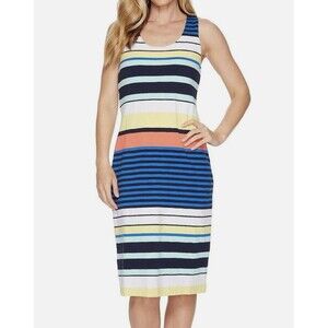 TOMMY BAHAMA Harbour Sea Maxi Tank Dress Size Small E3627h